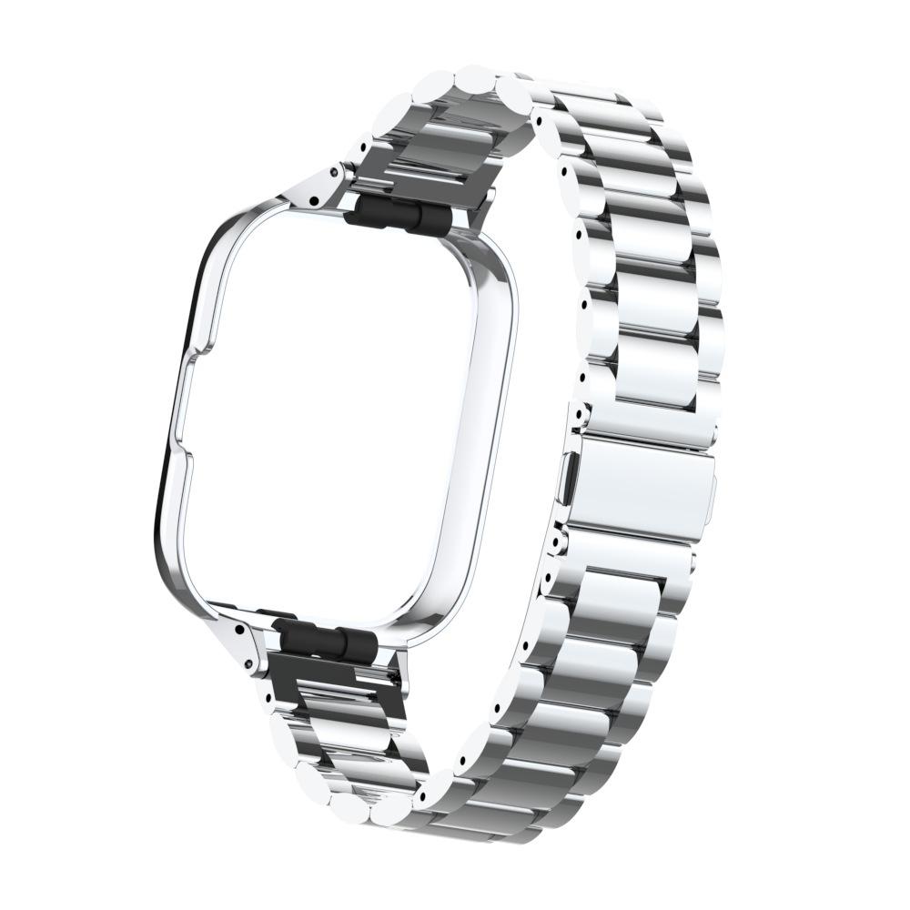 Металлический ремешок с застежкой+чехол для Redmi Watch 3 Active миланский браслет для Redmi Watch 3 Lite ремешок+защитный чехол аксессуары для часов