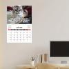 2026 Wall Calendar Thick Material Home Office Decoration Monthly Calendar Lunar Calendar Lightweight and Convenient Tearable
