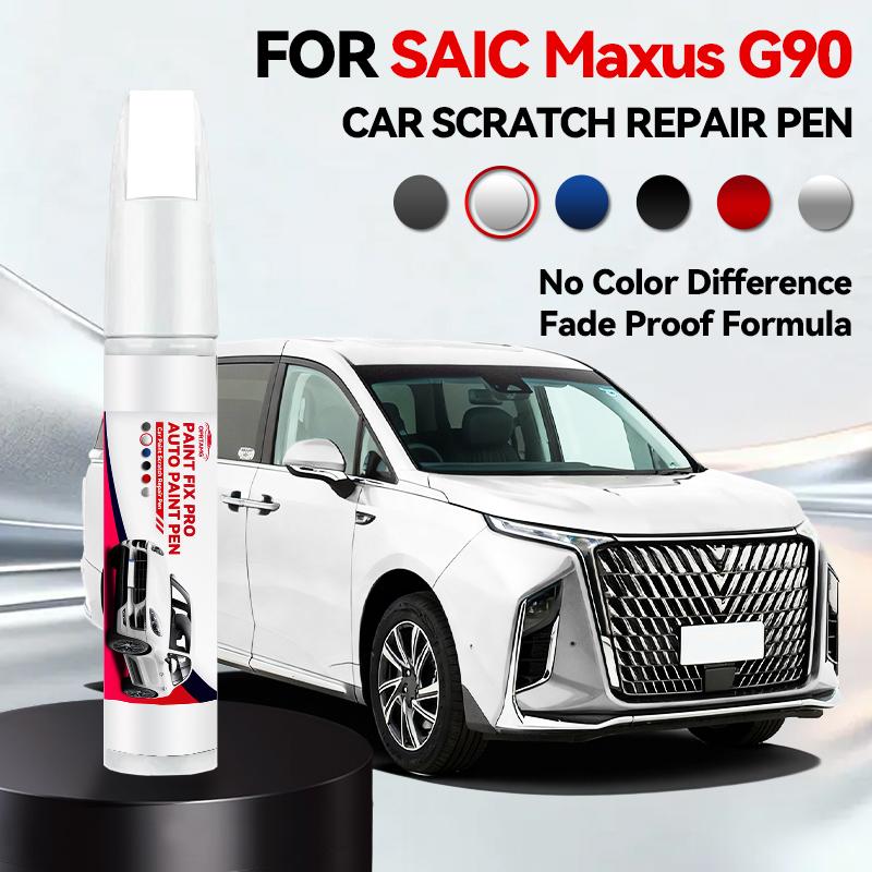 For SAIC Maxus G90 Paint Repair Pen Touch Up Scratch Remover DIY Auto Accessories Black White Silver Blue Red