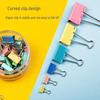 JY 25mm Assorted Color Metal Binder Clips (2-Pack)