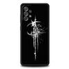 Чехол для телефона Cyber Sigil Cross line для Samsung Galaxy A15 A13 A51 A71 A41 A31 A21S A03S A05 A35 A55 A23 A25 A33 A53 A73 5G