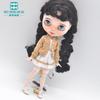 Одежда для кукол Blyth Модный фиолетовый шерстяной кардиган из трех частей для игрушек Azone OB23 OB24 аксессуары для кукол