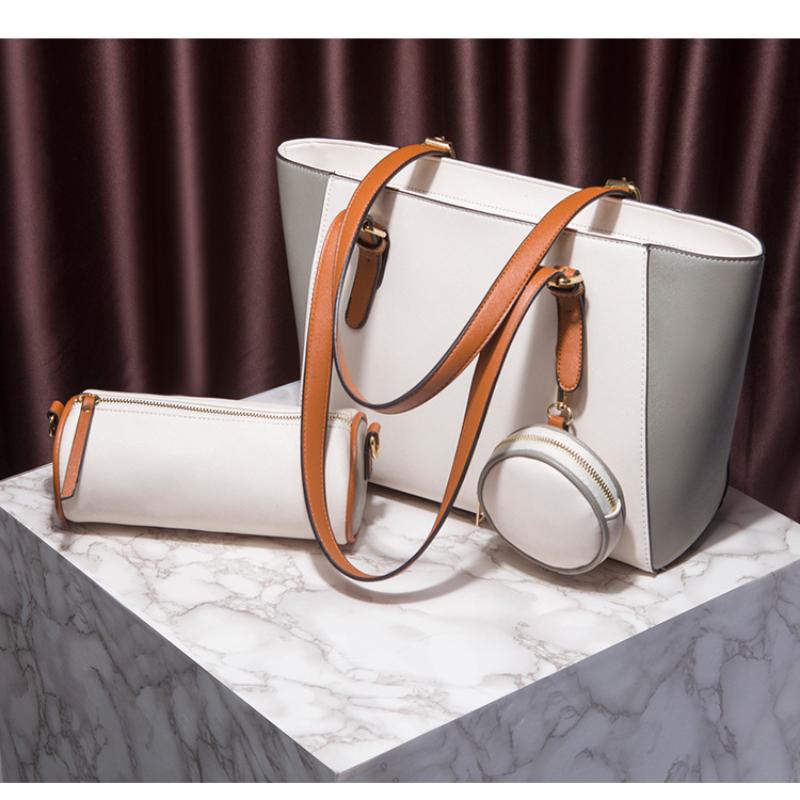 Модная и большая вместительная портативная простая сумка на одно плечо с диагональной подмышкой, портативная женская сумка