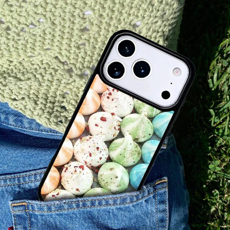 Чехол для телефона 'Торт Зефир Глазурь Шарики' для IPhone 11 12 13 14 15 16e 17 Pro Max Coque для IPhone 17 Air