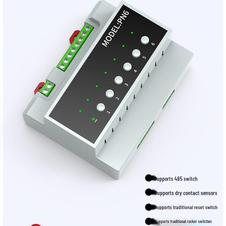 TUYA WiFi 6-канальный модуль переключателя, управление RCU для отелей