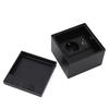 Recessed Floor Outlet Box Water Proof Stainless Steel Flat Kit with 2 Prong Hole USB Power Socket Black