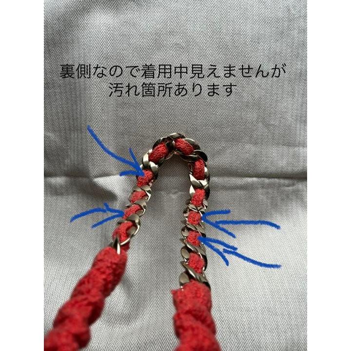 Used Super Rare! CHANEL  Tweed x Chain Head Accessory Headband