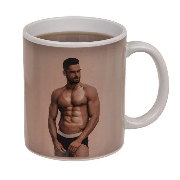 Heat Change Mug Striptease Man Sexy Heat Change Mug