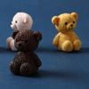Миниатюрные фигурки медвежат Милый медвежонок Орнамент Садовые аксессуары Мультяшная статуэтка животного Дом