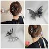 European and American Style Geometric Metal Bat Spider Hair Clip Unique and Personalized Hair Clip Jewelry Halloween Gift Female
