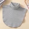 Elastic Neck Protection Scarf High Neck Knitted High Neck Collar Versatile Turtleneck Collar