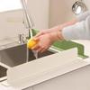 Silicone Kitchen Sink Water Splash Guard Washing Basin Anti-splash Stopper Waterproof Splatter Screen Bar Anti-water Board