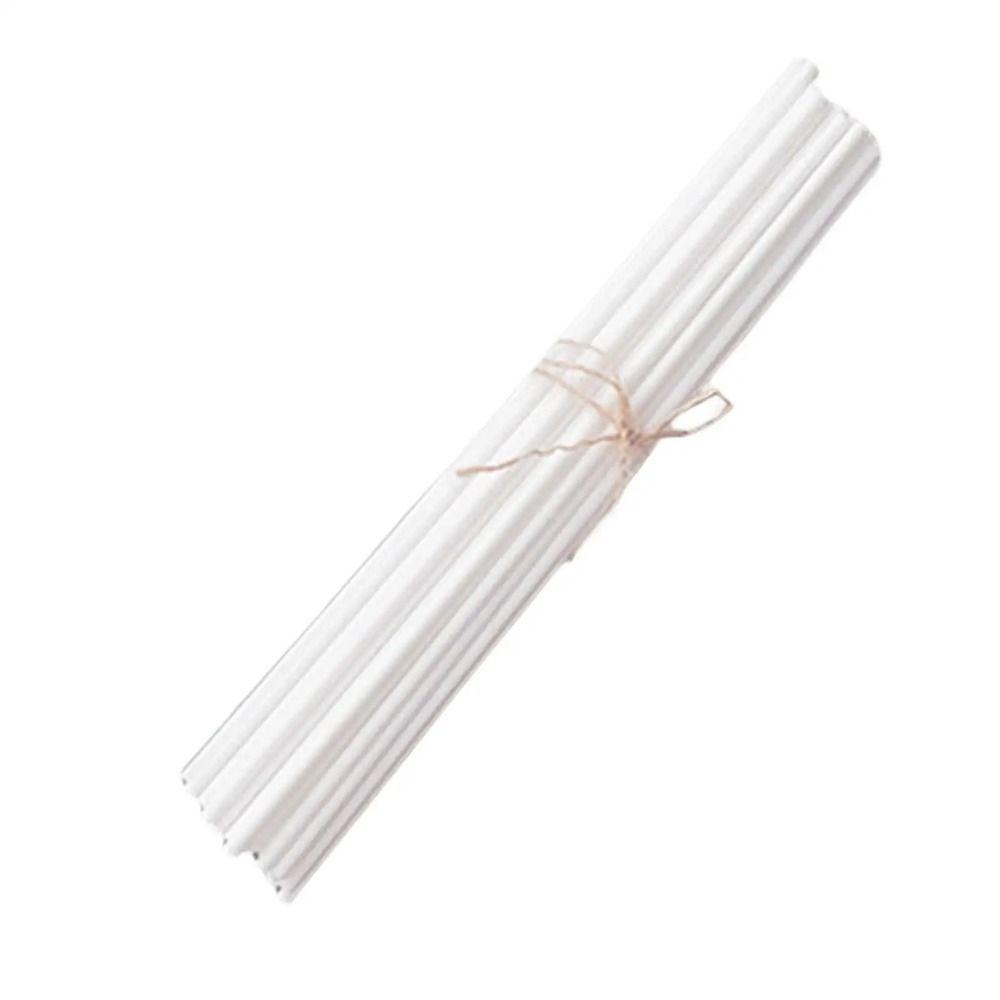 100Pcs Black/White/Wood color Reed Diffuser Replacement Stick Aromatherapy Refill Sticks Bathroom