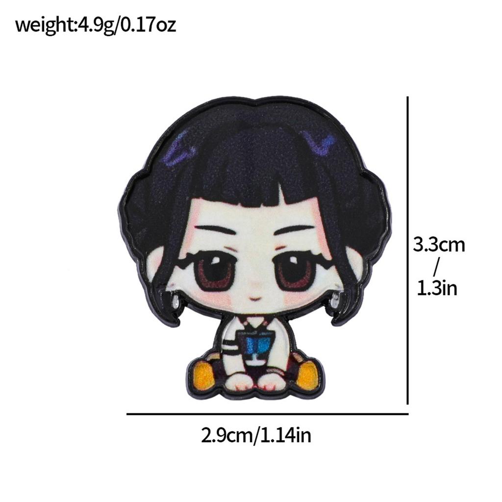 Metal Badge Animation Character Alloy Brooch Accessories