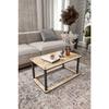 Hole Masivo Coffee Table 68x42 Rectangular Sapphire Oak