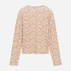 Thursday Island Flower PrinT Embroidered Color Block T shirT T266mTs145w