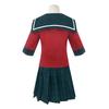 Аниме Danganronpa Harukawa Maki, парик для косплея с топами, короткая юбка, школьная одежда для девочек, рождественские карнавальные костюмы для вечеринок