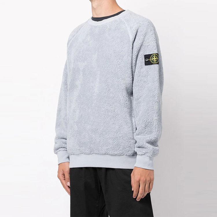 STONE ISLAND Толстовка Жемчужно-серый Мужские Топы 751560234-V0061