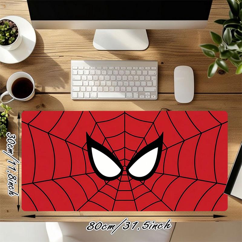 Spiderman Xl Gaming Mouse Pad Nonslip Rubber Base Stitched Edge Waterproof Desk Mat For Pc Laptop Gamer Office Computer Accessories C9294