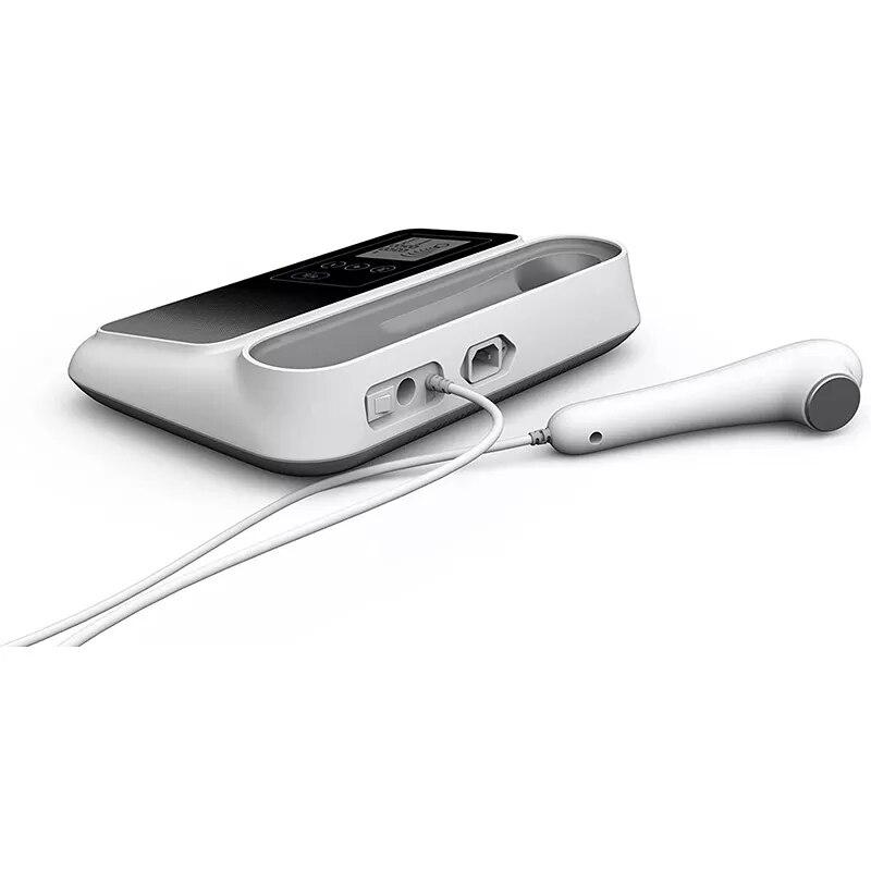 Ультразвуковой терапевтический аппарат для облегчения боли, массажа мышц и суставов, без лекарств, ультразвук, 1 МГц, физиотерапевтическое устройство, ЖК-дисплей