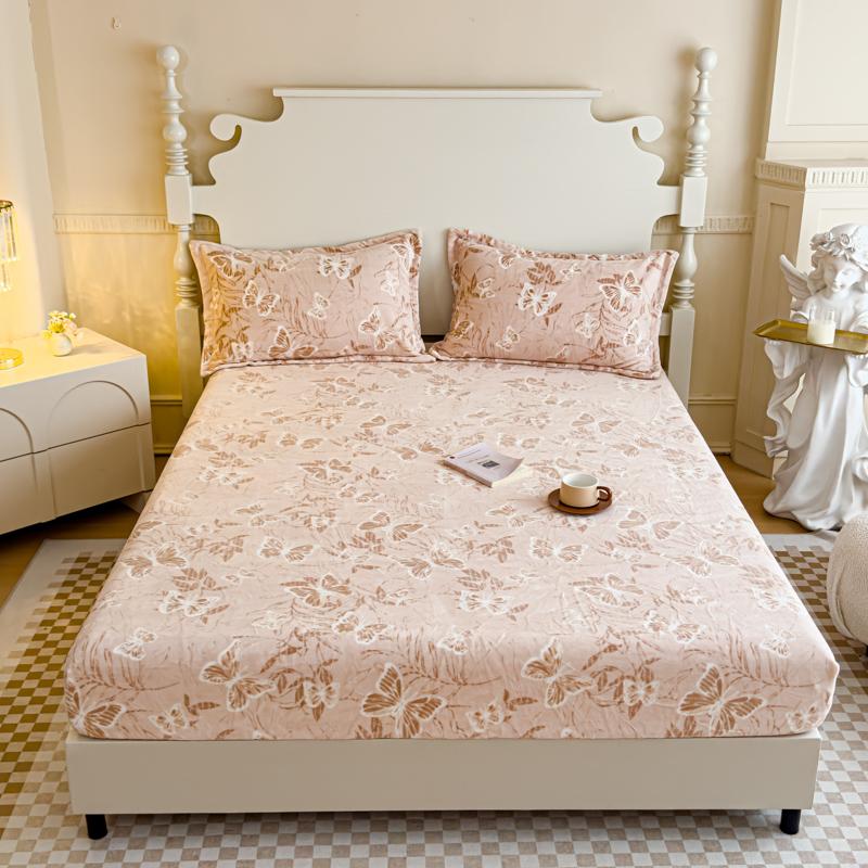 Теплая бархатная простыня на резинке, резное бархатное покрывало для кровати, эластичная простыня для дома, зимний мягкий протектор для матраса, sabanas (Нет наволочки)