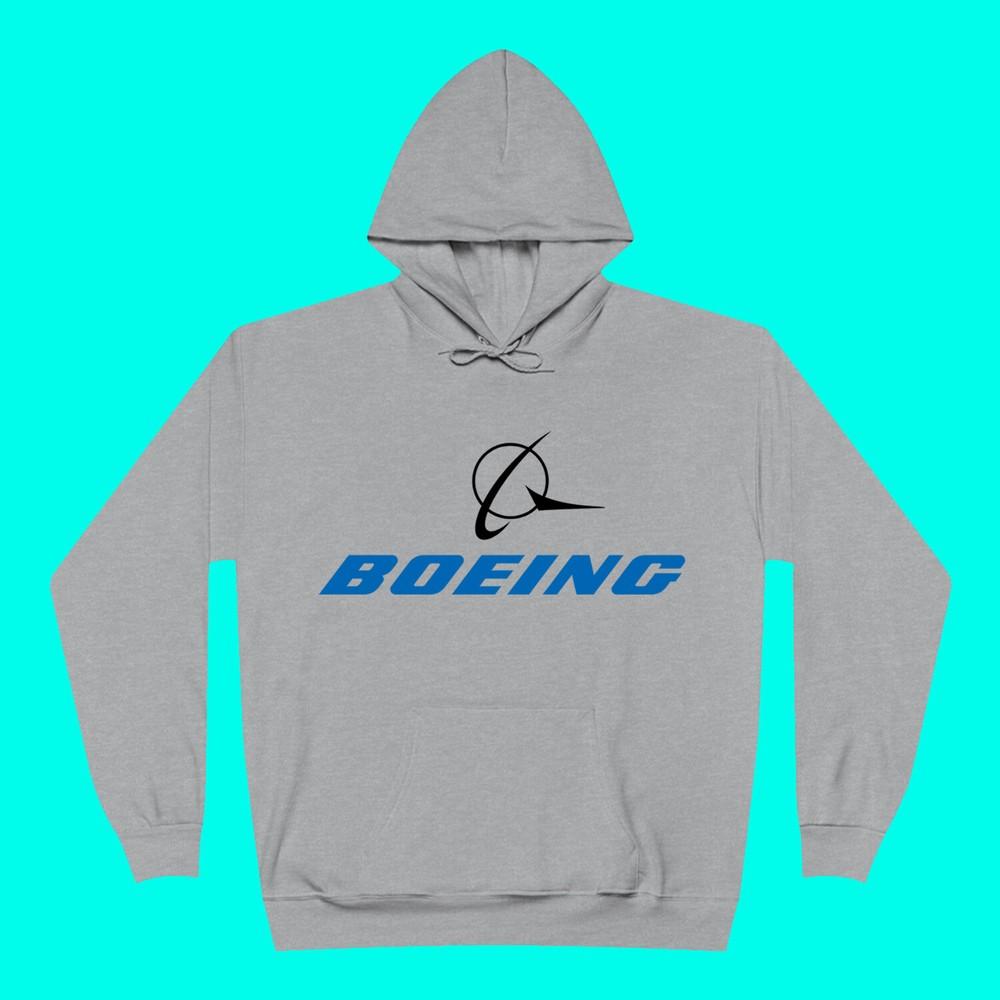 Американские самолеты Boeing Мужчины#039;s Серый Размер S3XL Унисекс Футболка