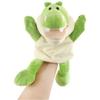 Cartoon Cow Plush Hand Puppet Role Play Animal Toy for Storytelling Teaching Puppet Theater