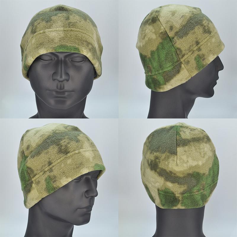 Унисекс зимняя флисовая тактическая шапка - ветрозащитный камуфляж для приключений на открытом воздухе