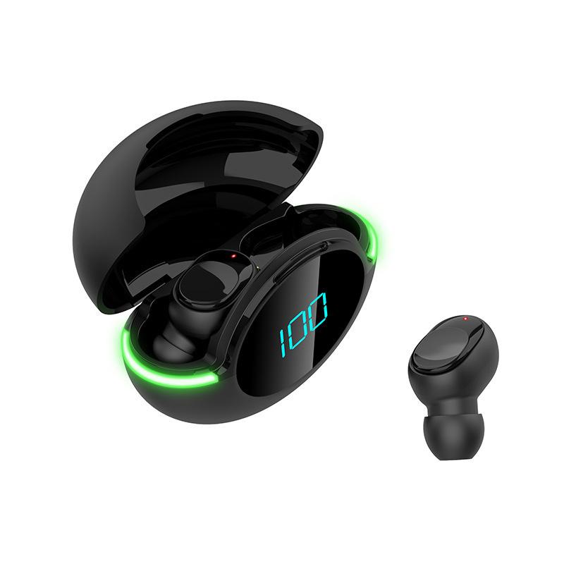 Новая беспроводная Bluetooth-гарнитура Y80 с мини-светодиодным сенсорным цифровым дисплеем, внутриканальные наушники Cool Ear