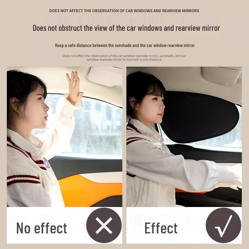 Front Windshield Sunshade: Heat Insulation & Privacy Curtain for Cars