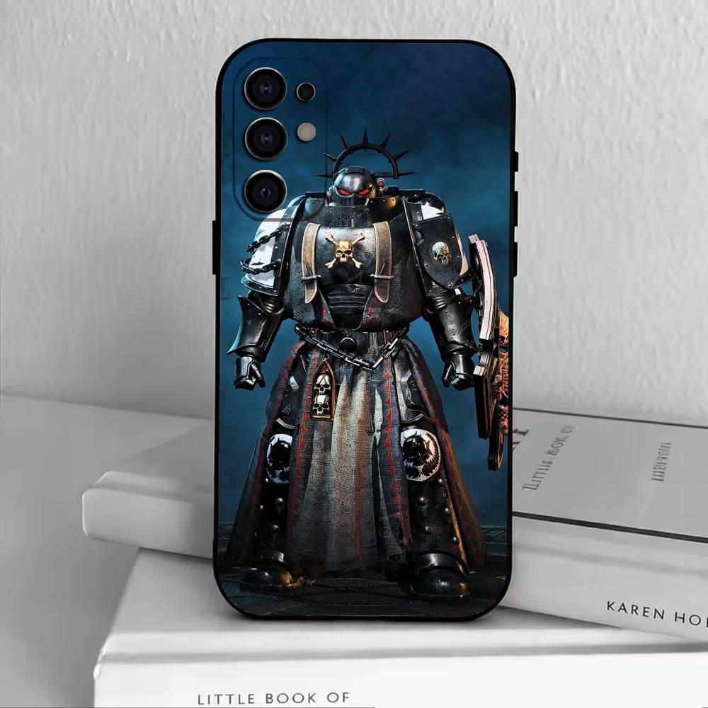 Чехол для телефона 40K Space Marine 2 Черный Силиконовый Мягкий Для Samsung S25,S24,S21,S22,S23,S30,Ultra,S20,Plus,Fe,Lite
