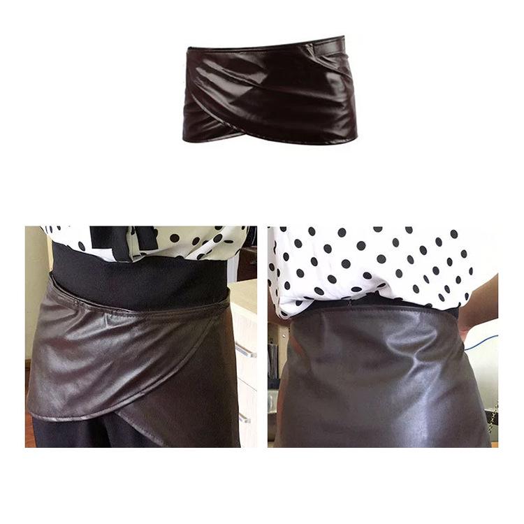 Attack On Titan Survey Corps Comic Version Small Leather Skirt Cosplay Costume