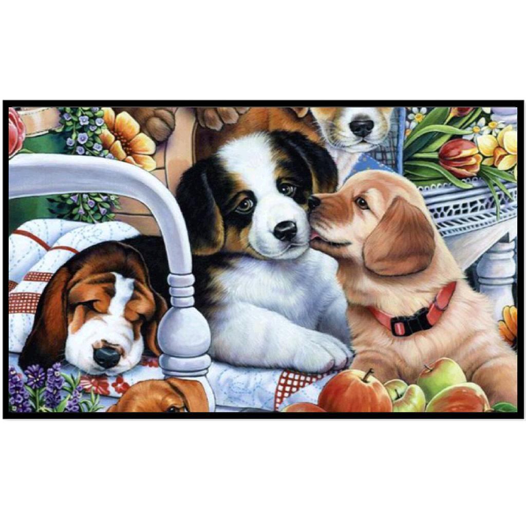 5D Diamond Painting Diy Animal Series Mosaic Pattern Full Diamond Handmade Rhinestone Embroidery Home Bedroom Decoration Gift