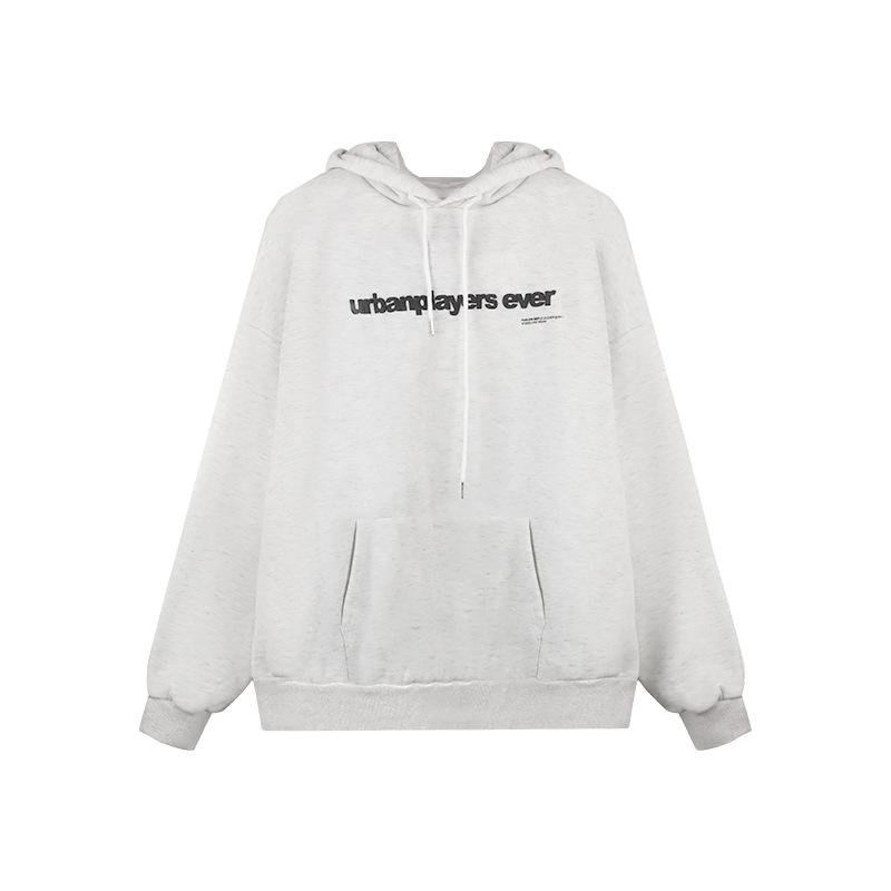 Women's Plus Size Autumn and Winter Padded Loose Hooded Sweatshirt