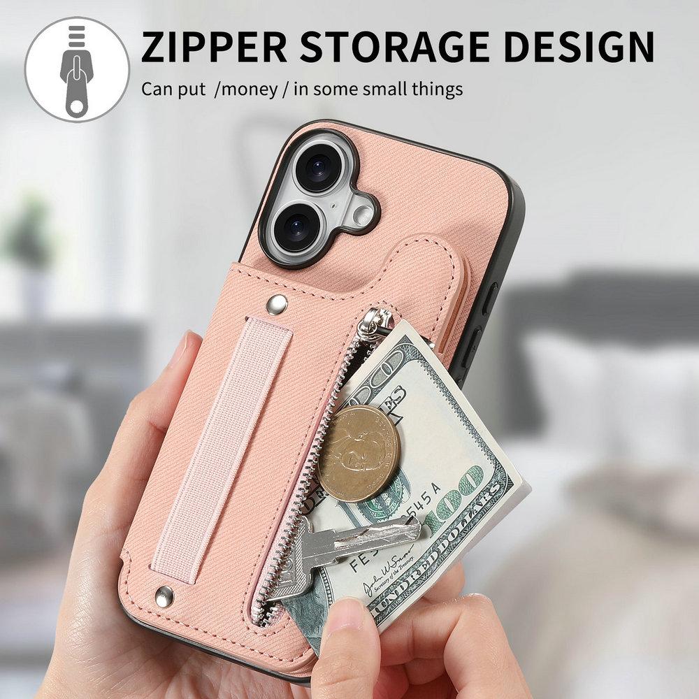 G15 G54 G86 Power 5G Luxury Case RFID Card Leather Capa for Motorola Moto G56 G66J G85 G75 G55 G35 G05 G04 G14 G06 G84 Zip Cover