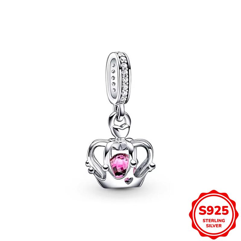 Оригинальные белые бусины-шармы в виде щенка, креветки-богомола и ленивца, подходят для браслета/ожерелья 3 мм для женщин, роскошный подарок для изготовления DIY-украшений