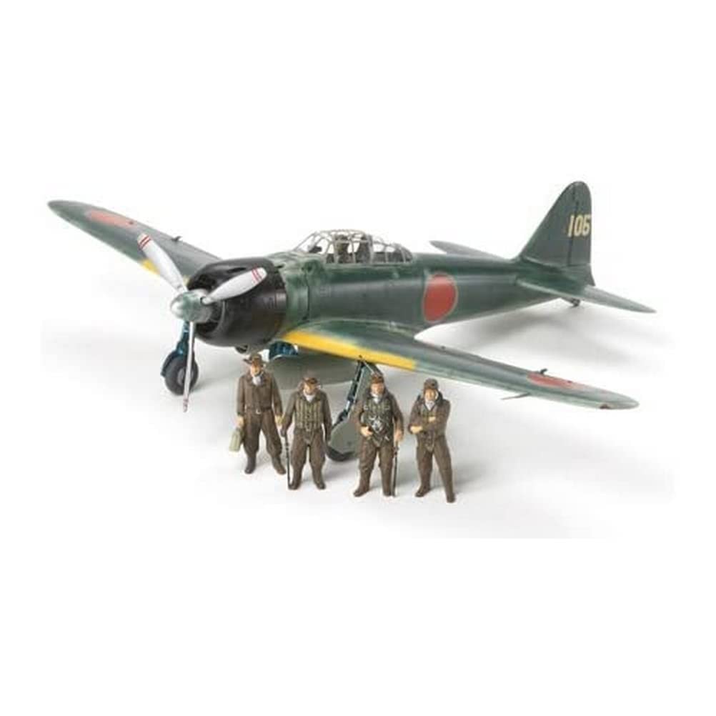 Tamiya Masterpiece Aircraft Series 108 Imperial Japanese Navy Mitsubishi Zero Fighter Type Plastic Model Kit 61108 1/48 No. 22/22A