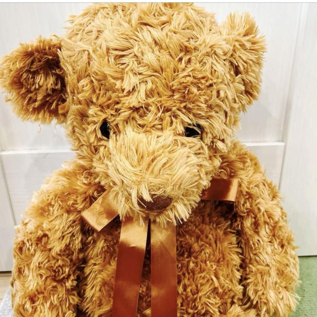 [Б/У] Окончательная цена Плюшевая игрушка Медведь Пушистый плюшевый мишка Верблюжий