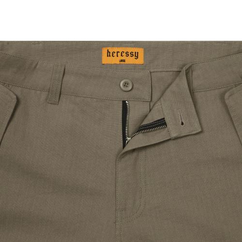 HERESSY Heressy Cargo Parachute Pants Beige