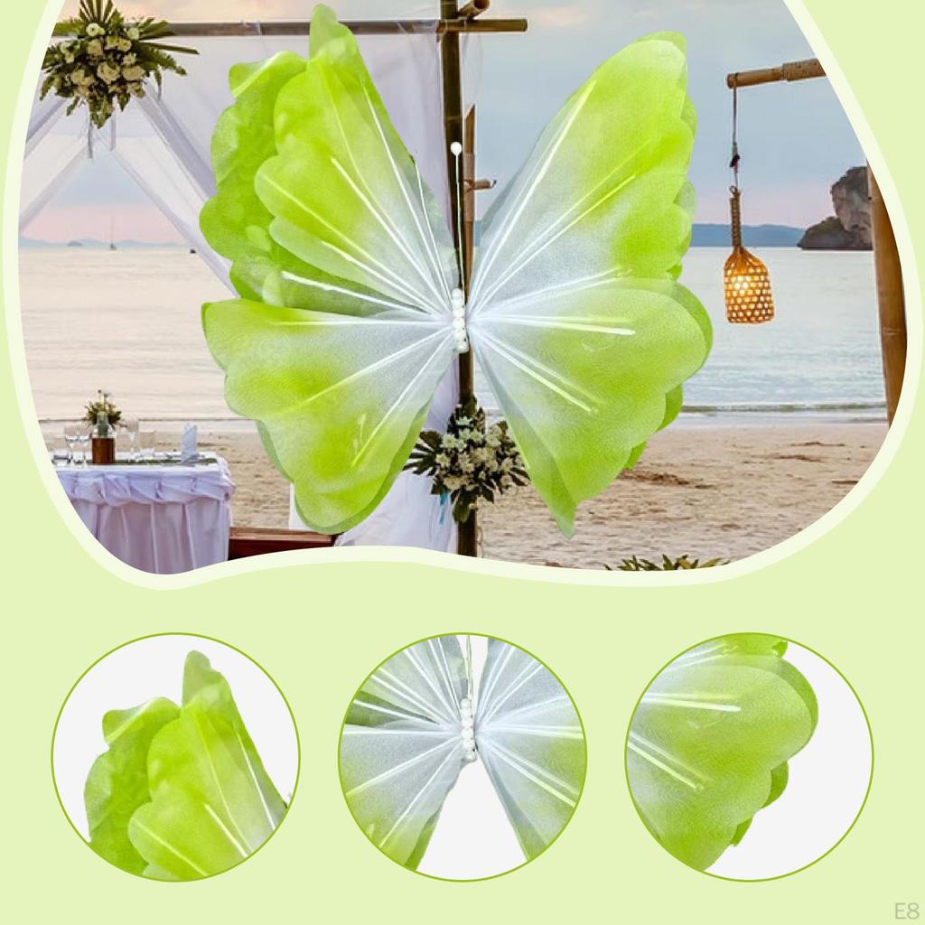 Artificial Butterfly Decoration Wedding Accessory Party Ornament Wall Decor Birthday