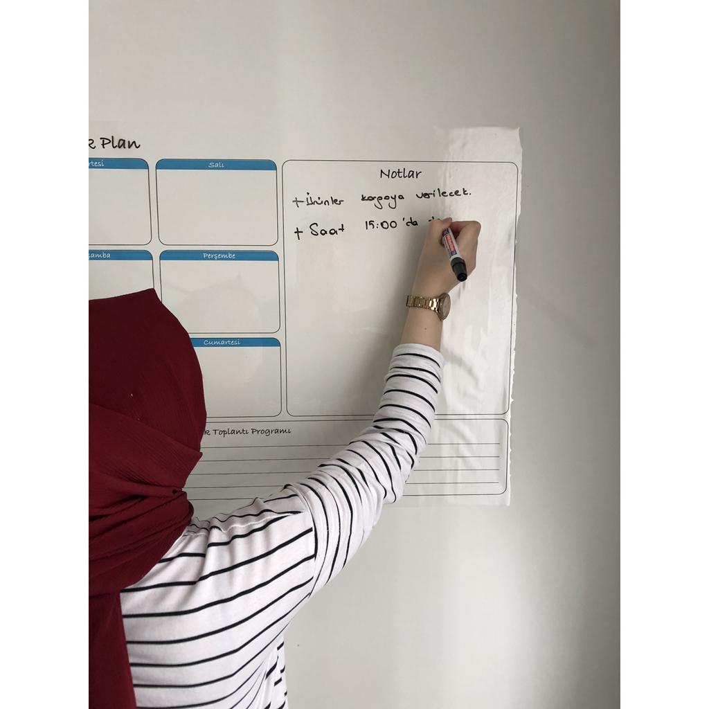 Планировщик умный бумажный планировщик стикер бумажная доска доска для письма календарь еженедельный набор недель