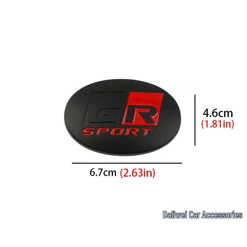Декоративная эмблема на руль Toyota GR SPORT для Levin, Camry, Reiz, Corolla.