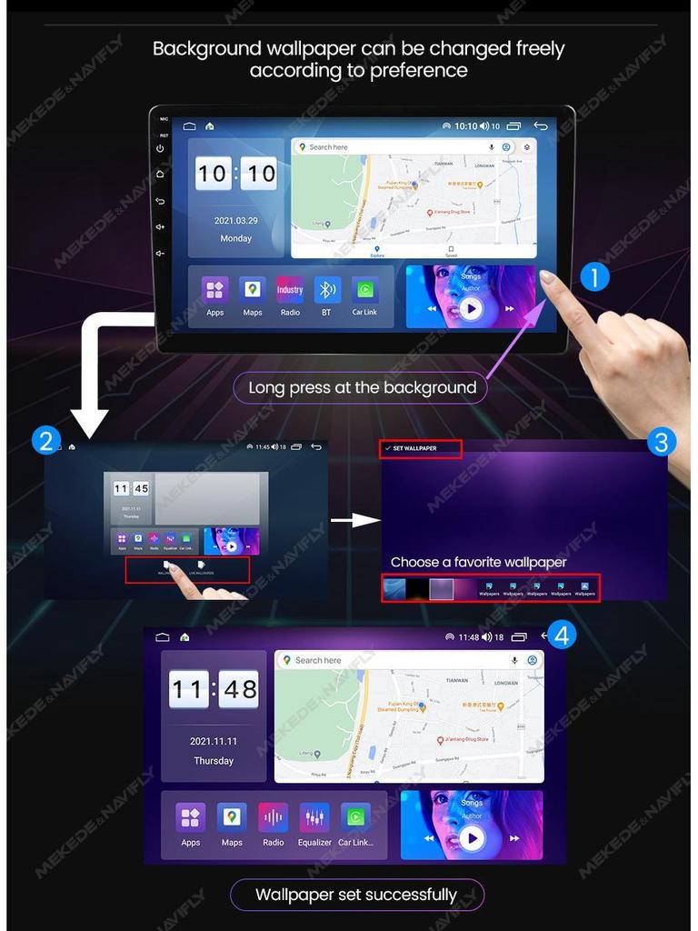 Honda HR-V/XRV 2013-2020 Большой Экран Android Навигационная Система