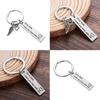 Jewelry I Need You Here with Me Stainless Steel Keyring Pendant Drive Safe Men Keychain