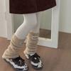 Soft Kintted Y2k Leg Warmers Winter Leg Warmer Women Casual Plush Stockings  Women
