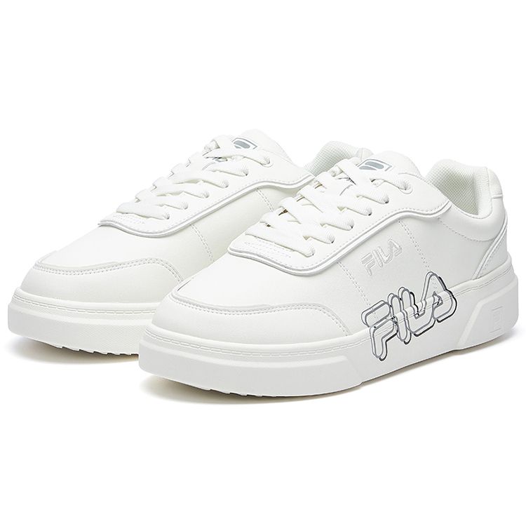 Fila Game Point Кроссовки из синтетической кожи Удобные Амортизирующие Дышащие Низкие Мужские кроссовки Белые F12M031303FSW