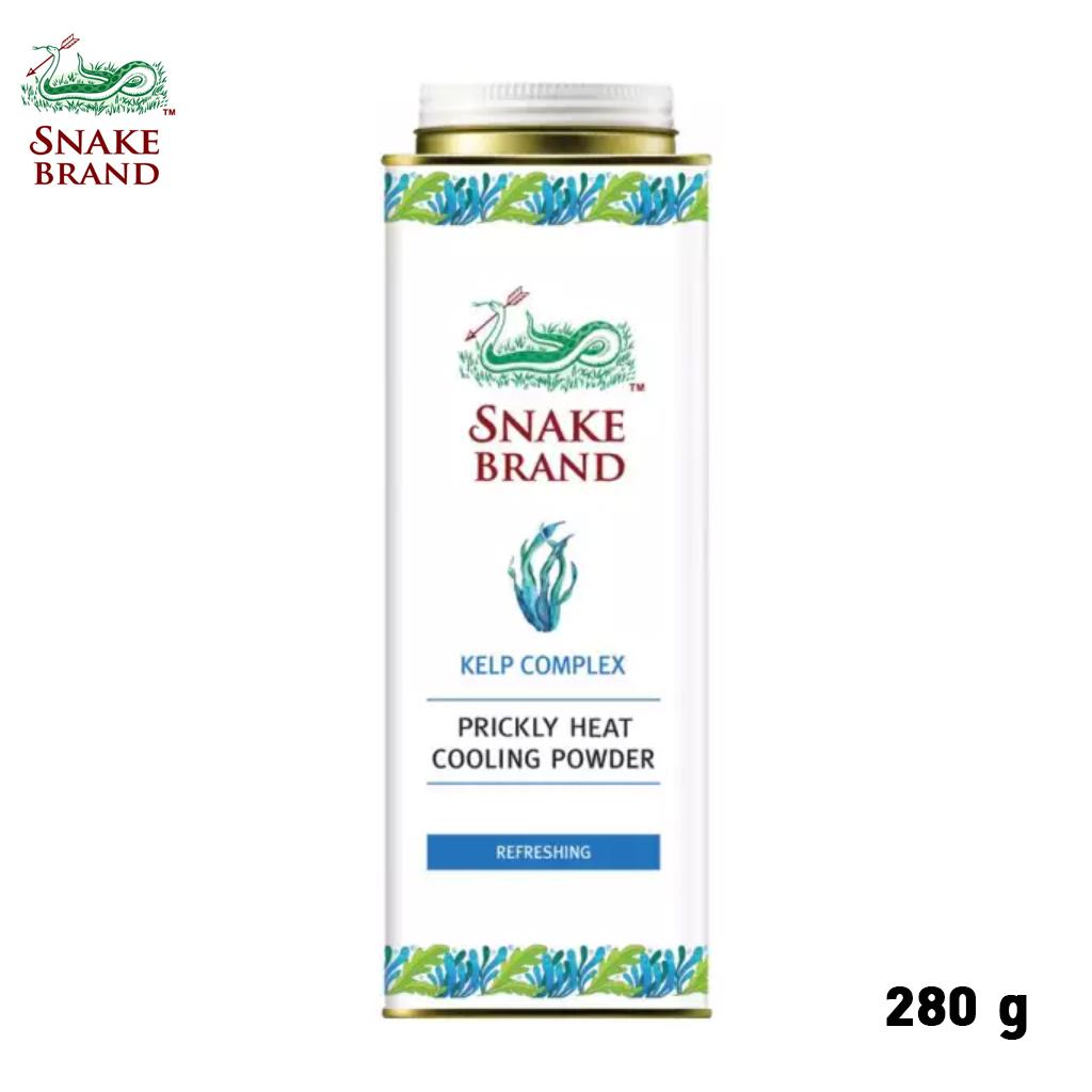 Snake Освежающий освежающий порошок Prickly Heat, комплекс водорослей, 140 г / 280 г - тайский