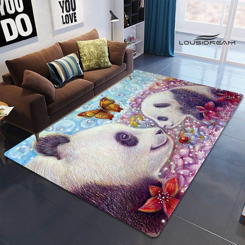 Китайское национальное сокровище ковер с принтом панды и модный реквизит для украшения дома для пикника, реквизит для фотосъемки, подарок на день рождения