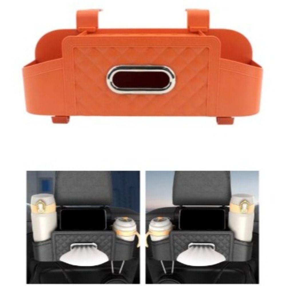 Universal Car Rear Seat Organizer Multifunctional Auto Backseat Tissue Holder Car Organizer