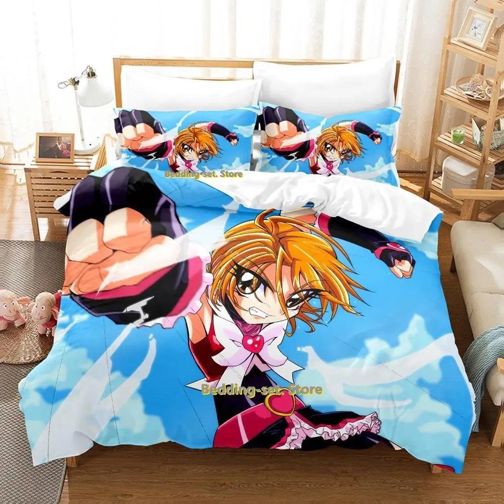 Новый комплект постельного белья Pretty Cure Односпальный Полуторный Двуспальный Queen King Размер Аниме Пододеяльник для Взрослой Детской Спальни Декор
